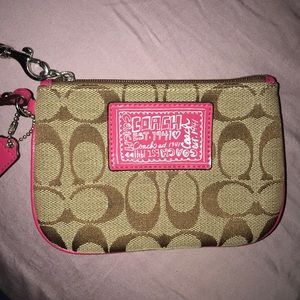 Coach wristlet